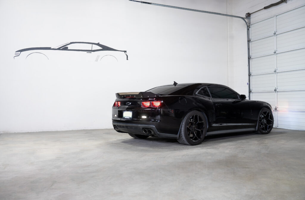 Photo of Chevy ZL1 Camaro in Auto Obsessionz shop