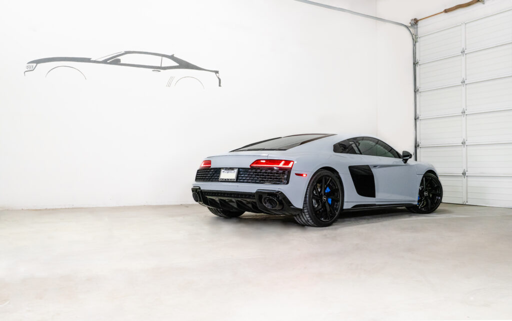 Photo of Audi R8 in Auto Obsessionz shop